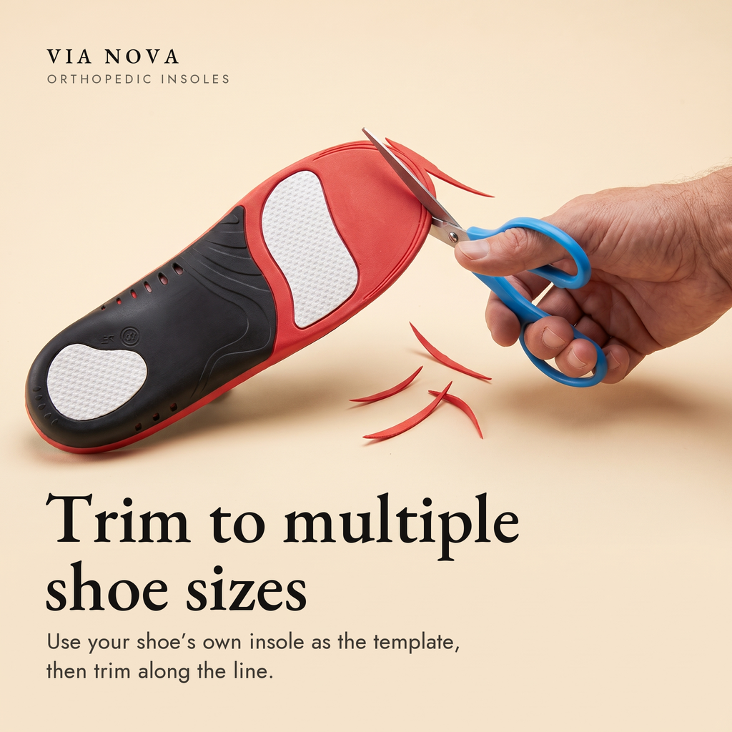 VIA NOVA Othropedic Neuropathy Support Insoles.