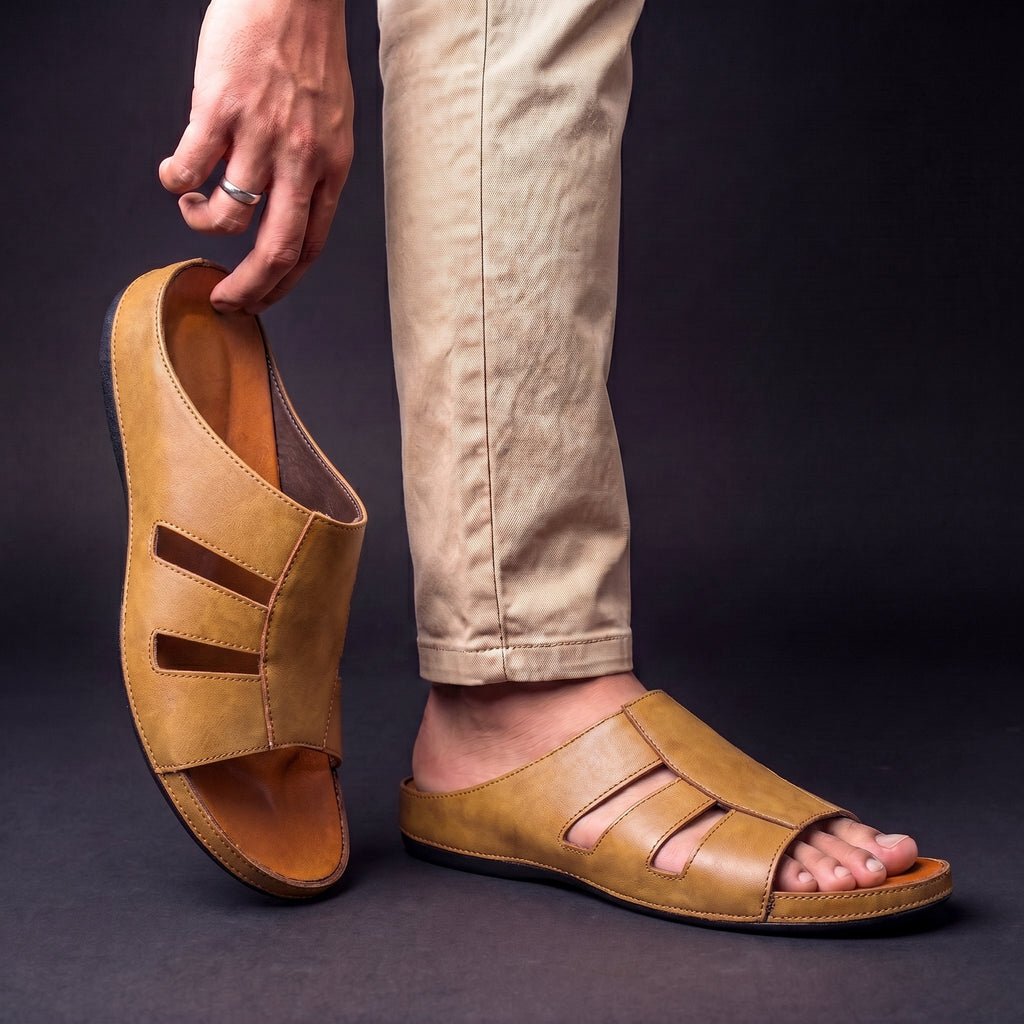 Marco Leather Sandal