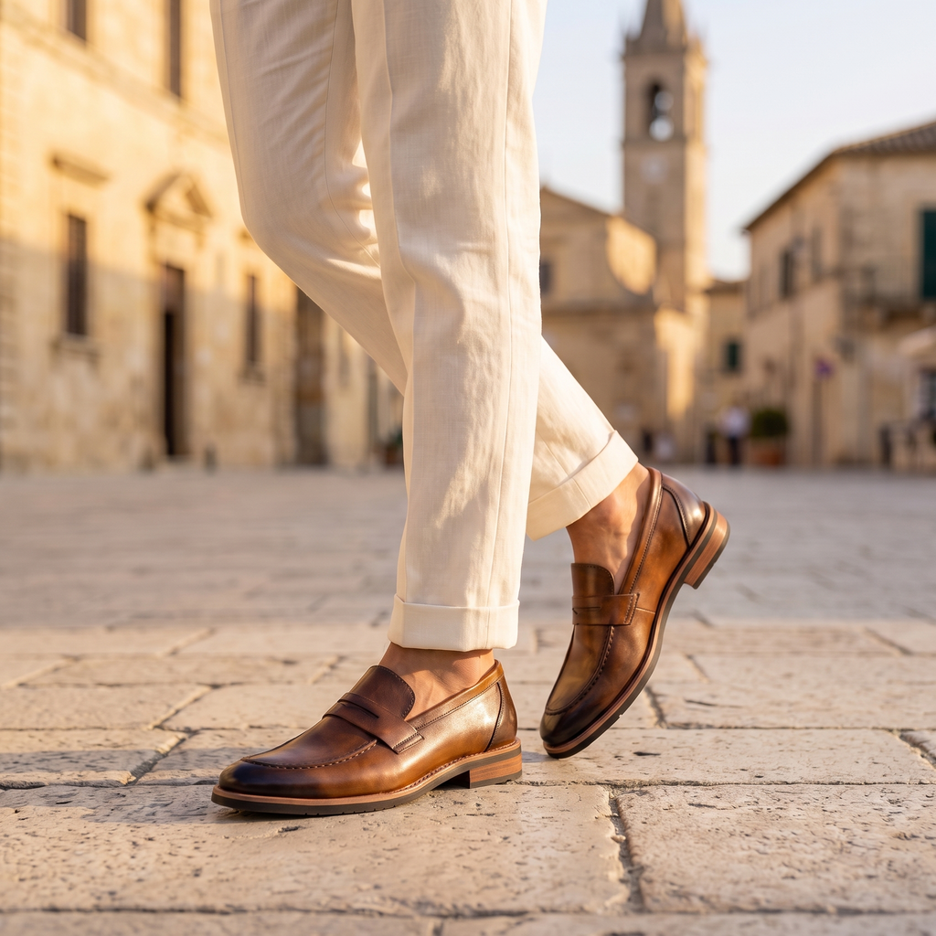 Lucca Leather Loafer
