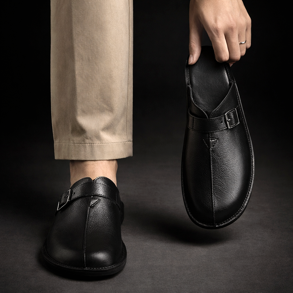 Livorno Buckle Mule