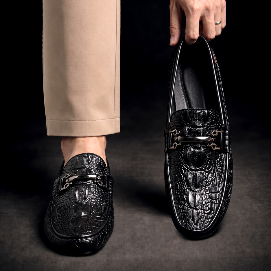 Bellagio Croc Bit Loafer