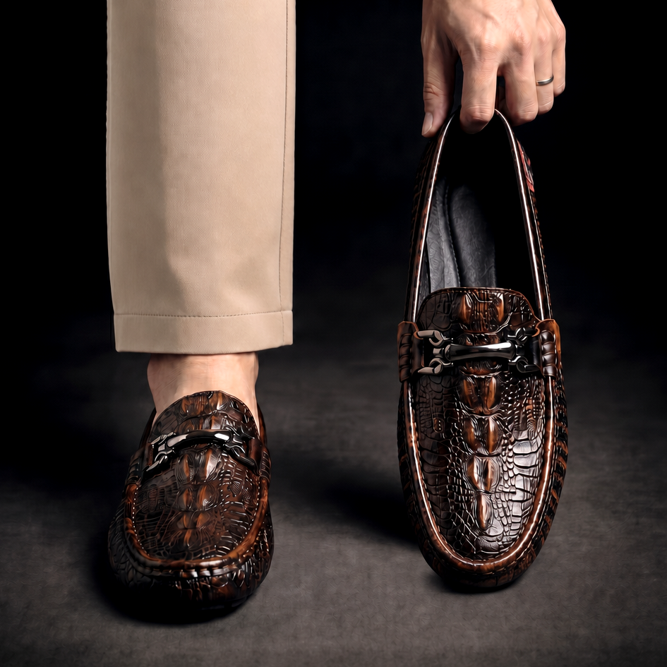 Bellagio Croc Bit Loafer