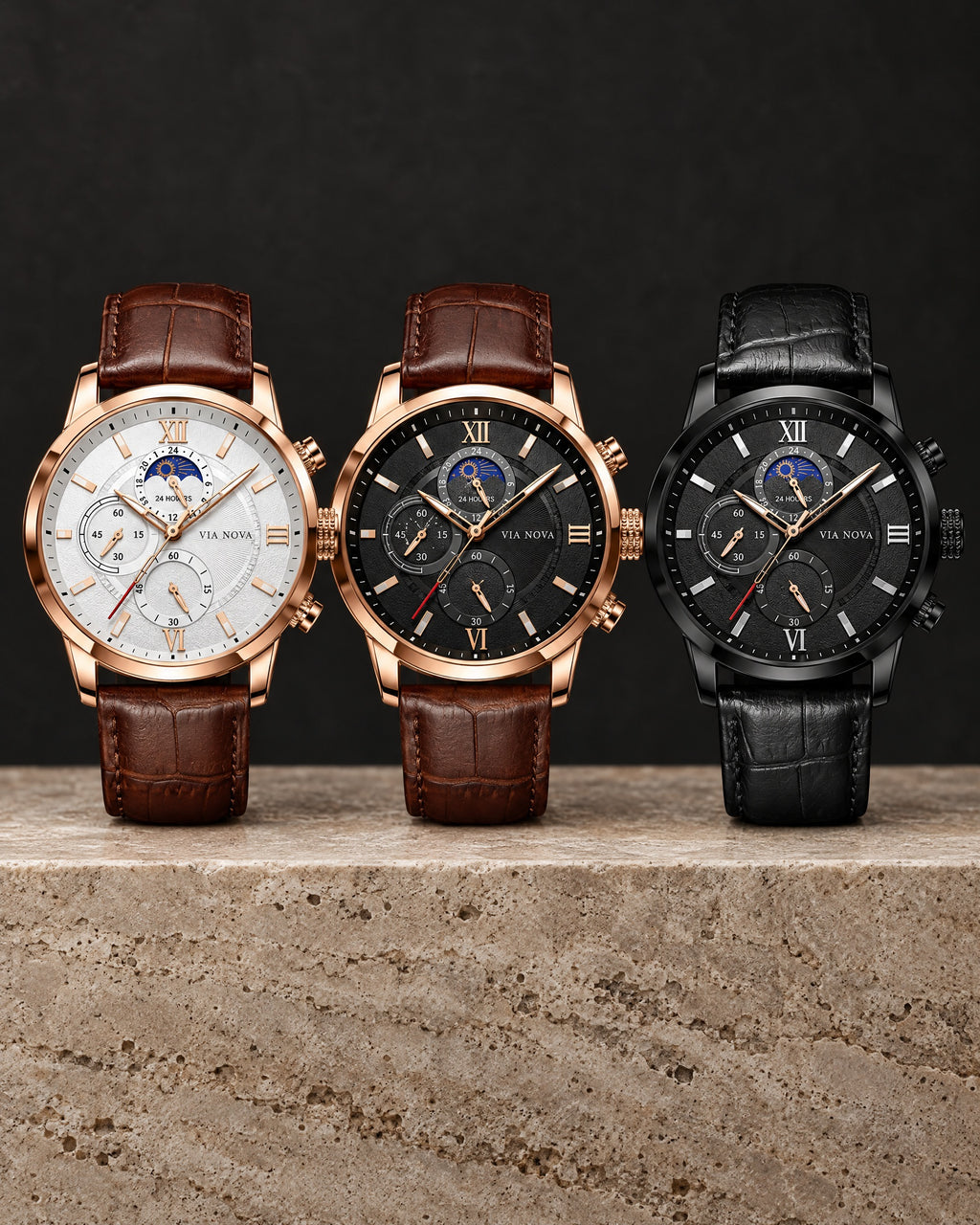 The Ascona Dress Watch - Colourway lineup