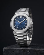 The Cernobbio Steel Watch - Packshot - Blue