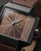 The Ivrea Modernist Watch - Dial macro