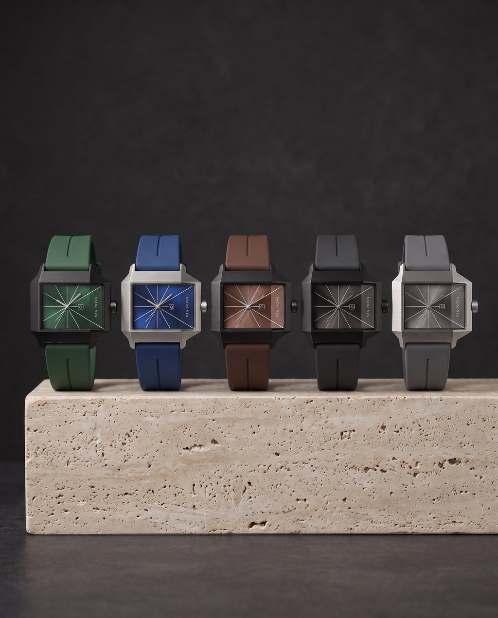 The Ivrea Modernist Watch - Colourway lineup