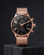 The Sirmione Mesh Watch - Packshot - Rose Gold